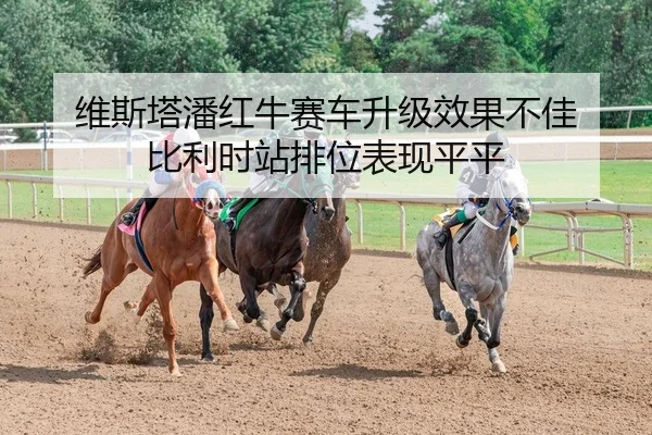 维斯塔潘红牛赛车升级效果不佳 比利时站排位表现平平